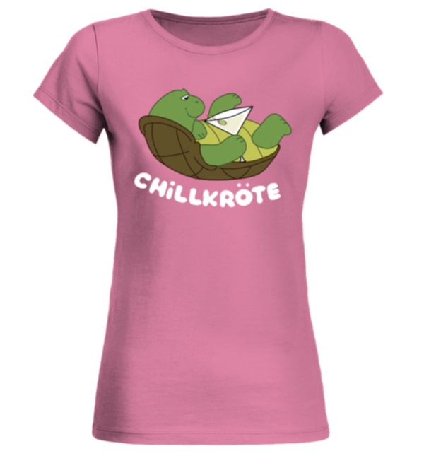 Chillkröte Schildkröte Damen Shirt